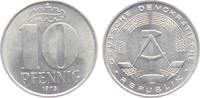 DDR 10 Pfennig Hammer und Zirkel -