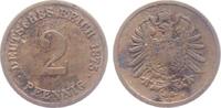 Kaiserreich 2 Pfennig 2 Pfennig - kleiner Adler -