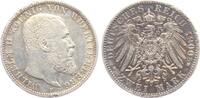 Württemberg 2 Mark König Wilhelm II. von Württemberg (1891-1918) -