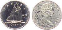Kanada 10 Cents Segelschiff - Schifffahrt - Schiffe -
