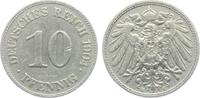 Kaiserreich 10 Pfennig 10 Pfennig - großer Adler -