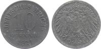 Ersatzmünzen des 1. Weltkrieges 10 Pfennig 10 Pfennig - großer Adler -