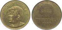 Deutschland - BRD Medaille Fussball - Traumelf - Helmut Haller - Shell - u.a. FC Augsburg + Juventus Turin -
