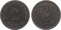 Kaiserreich 2 Pfennig 2 Pfennig - kleiner Adler -