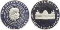 Deutschland - BRD Medaille Bundeskanzlerin Angela Merkel -