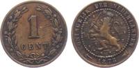 Niederlande 1 Cent Willem III. der Niederlande (1849 - 1890) -