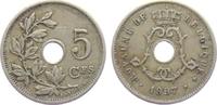 Belgien 5 Centimes Leopold II. von Belgien (1865 - 1909) -
