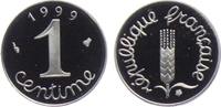Frankreich 1 Centime 5. Republik Frankreich (1959 - 2001) -