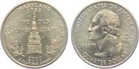 USA 1/4 Dollar - Quarter State Quarter - Maryland - The Old Line State -