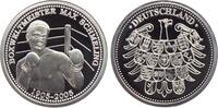Deutschland - BRD Medaille versilbert Boxer Max Schmeling -