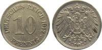 Kaiserreich 10 Pfennig 10 Pfennig - großer Adler -