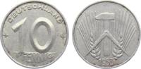 DDR 10 Pfennig 10 Pfennig - Hammer und Zirkel und Ähre -