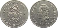 Französisch Polynesien 20 Francs Früchte und Blüten -
