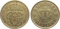 Dänemark 2 Kroner Christian X. von Dänemark (1912 - 1947) -