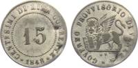 Habsburg - Lombardei - Venetien 15 Centesimi Italienische Revolution -