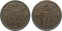Norwegen 5 Öre Haakon VII. (1905 - 1957) -
