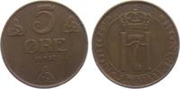 Norwegen 5 Öre Haakon VII. (1905 - 1957) -