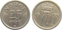 Norwegen 25 Öre Haakon VII. (1905 - 1957) -