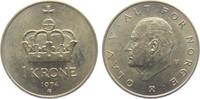 Norwegen 1 Krone OlaV V. von Norwegen (1958 - 1991) -