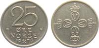 Norwegen 25 Öre OlaV V. von Norwegen (1958 - 1991) -