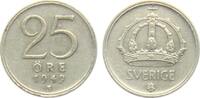 Schweden 25 Öre Gustaf V. von Schweden (1907 - 1950) -