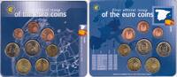 Spanien KMS - 1 cent - 2 Euro = 3,88 Euro Kursmünzen-Satz im Schmuckblister -