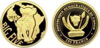 Kongo 100 Francs Löwe - Big Five -