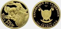 Kamerun 100 Francs Leopard - Big Five -