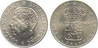 Schweden 1 Krone Gustav VI. Adolf von Schweden (1950 - 1973) -