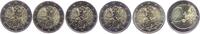 Deutschland - BRD 5 x 2 Euro Satz Mauerfall - ADFGJ -
