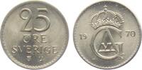 Schweden 25 Öre Gustav VI. Adolf von Schweden (1950 - 1973) -