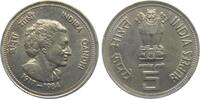 Indien 5 Rupees Indira Gandhi -