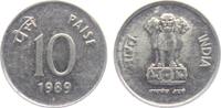 Indien 10 Paise Staatswappen -