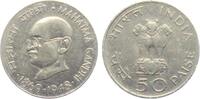 Indien 50 Paise Mahatma Gandhi -
