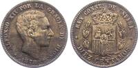 Spanien 10 Centimos Alphonso XII. -