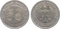 Weimarer Republik 50 Reichspfennig 50 Reichspfennig - Reichsadler -