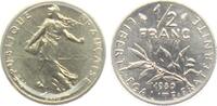 Frankreich 1/2 Franc Säerin vor aufgehender Sonne -