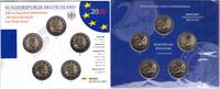 Deutschland 5 x 2 Euro Kniefall von Warschau - Satz -