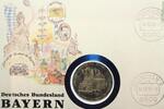 Bayern Medaille auf Numisbrief Bayern nauf Numisbrief - BMW - König Ludwig - Neuschwanstein - München -