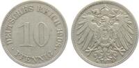 Kaiserreich 10 Pfennig 10 Pfennig - großer Adler -