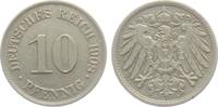 Kaiserreich 10 Pfennig 10 Pfennig - großer Adler -