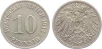 Kaiserreich 10 Pfennig 10 Pfennig - großer Adler -