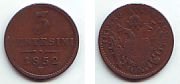Österreich/Lombardei/Venetien 3 Centesimi 3 Centesimi Kupfermünze - Kaiser Franz Joseph I.(1848-1916) -