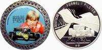 Liberia Medaille Deutsche Formel 1 Piloten - Manfred Winkelhock - 3. Platz Rio 1982 -