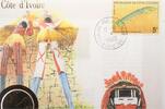 Elfenbeinküste - Cote d'Ivoire 25 Francs Numisbrief - Elfenbeinküste - 25 Francs - Maske - Kunst - Kultur -