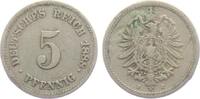 Kaiserreich 5 Pfennig 5 Pfennig - kleiner Adler -