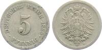 Kaiserreich 5 Pfennig 5 Pfennig - kleiner Adler -