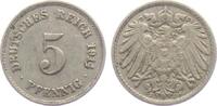 Kaiserreich 5 Pfennig 5 Pfennig - großer Adler -
