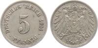 Kaiserreich 5 Pfennig 5 Pfennig - großer Adler -