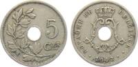Belgien 5 Centimes Leopold II. von Belgien (1865 - 1909) -